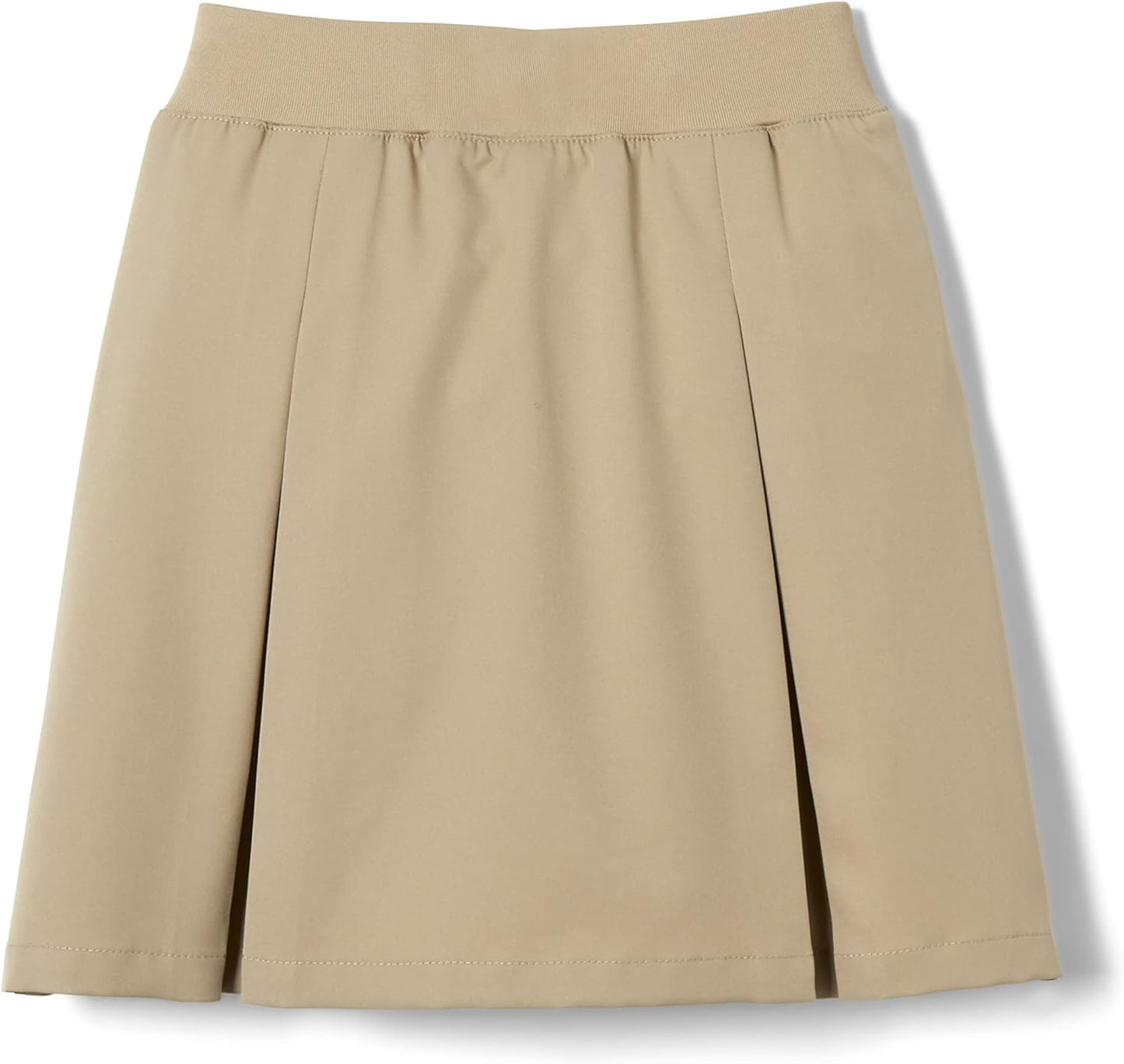 Girls' Pull-On Kick Pleat Scooter School Uniform Skirt