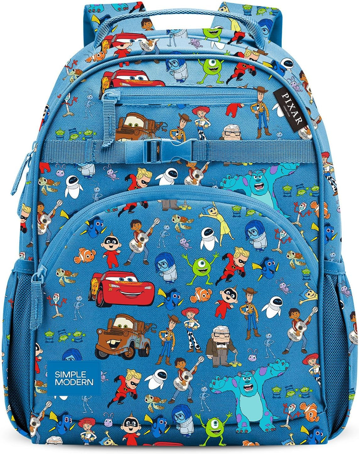 Medium Disney Toddler Backpack for School Girls and Boys | Kindergarten Elementary Kids Backpack | Fletcher Collection | Kids - 15" Tall | Princess Rainbows