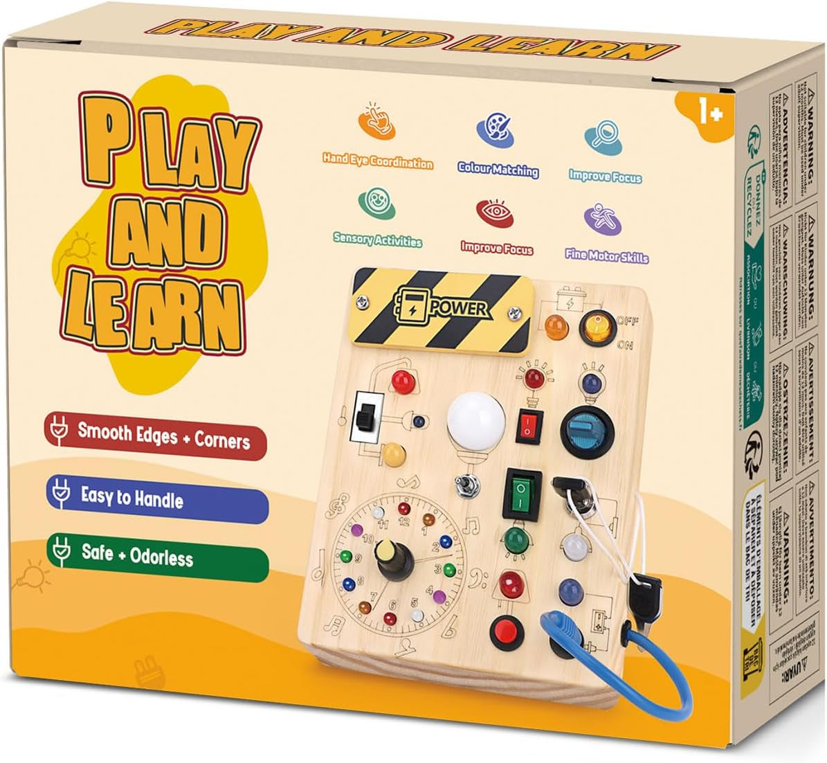 Montessori Busy Board Toy 