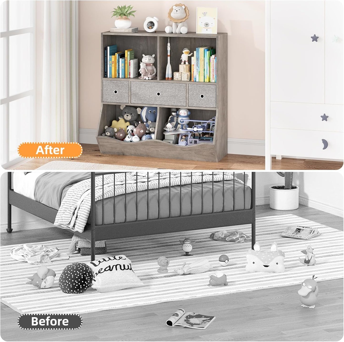 Kids Toy Storage Organizer