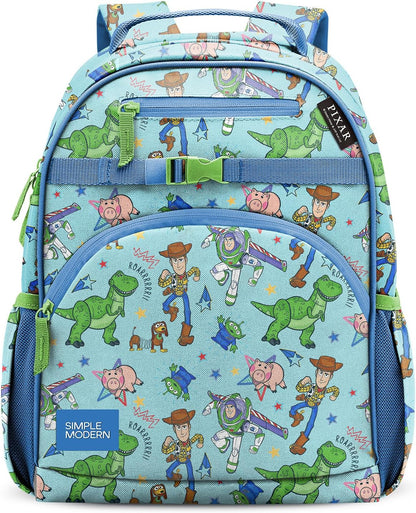 Medium Disney Toddler Backpack for School Girls and Boys | Kindergarten Elementary Kids Backpack | Fletcher Collection | Kids - 15" Tall | Princess Rainbows