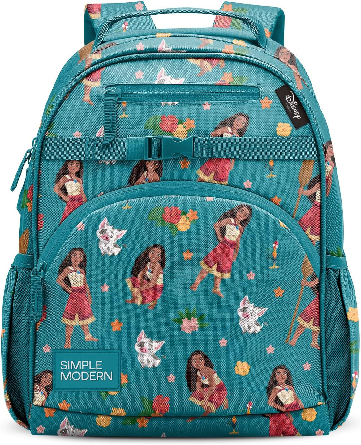 Medium Disney Toddler Backpack for School Girls and Boys | Kindergarten Elementary Kids Backpack | Fletcher Collection | Kids - 15" Tall | Princess Rainbows