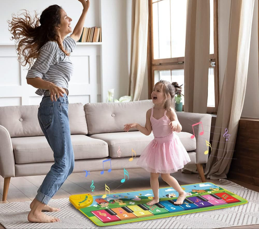 Floor Piano Mat for Toddlers
