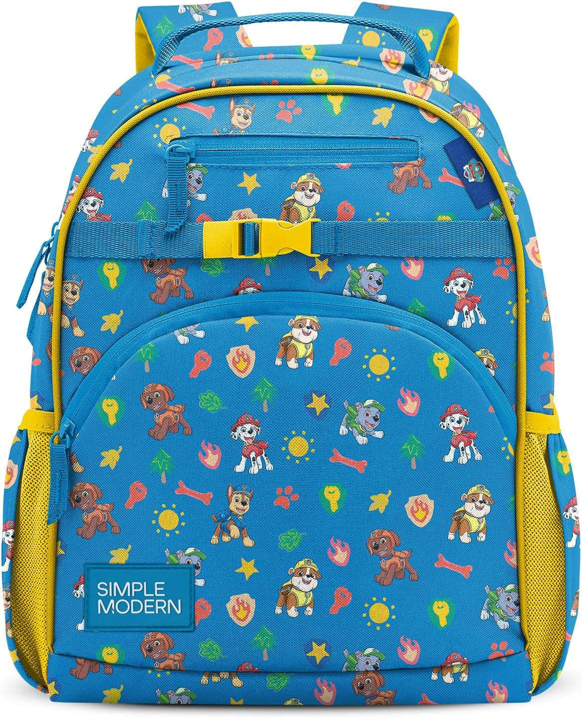 Medium Disney Toddler Backpack for School Girls and Boys | Kindergarten Elementary Kids Backpack | Fletcher Collection | Kids - 15" Tall | Princess Rainbows