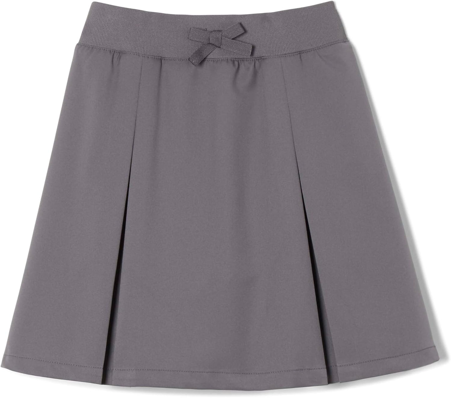 Girls' Pull-On Kick Pleat Scooter School Uniform Skirt