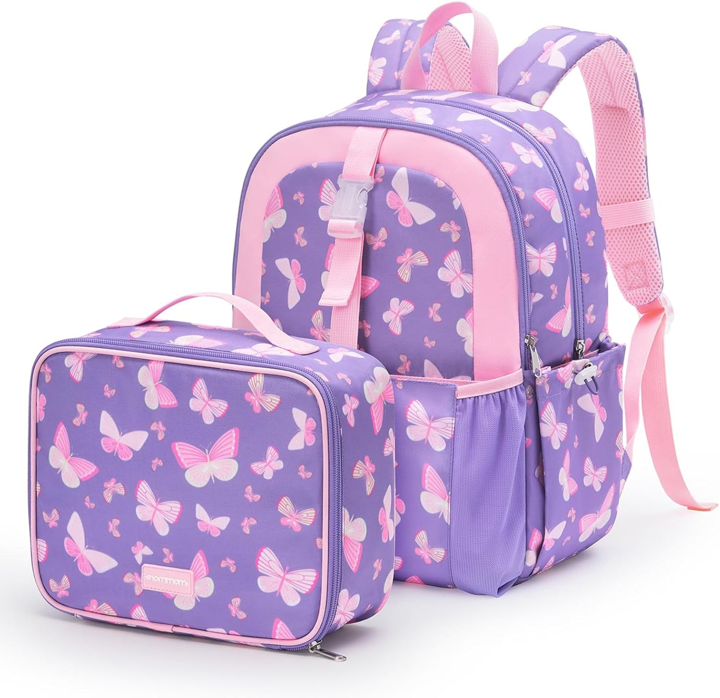 Kids Backpack for Boys Girls Preschool Kindergarten Backpacks Lightweight Elementary School Bookbag with Lunch Box