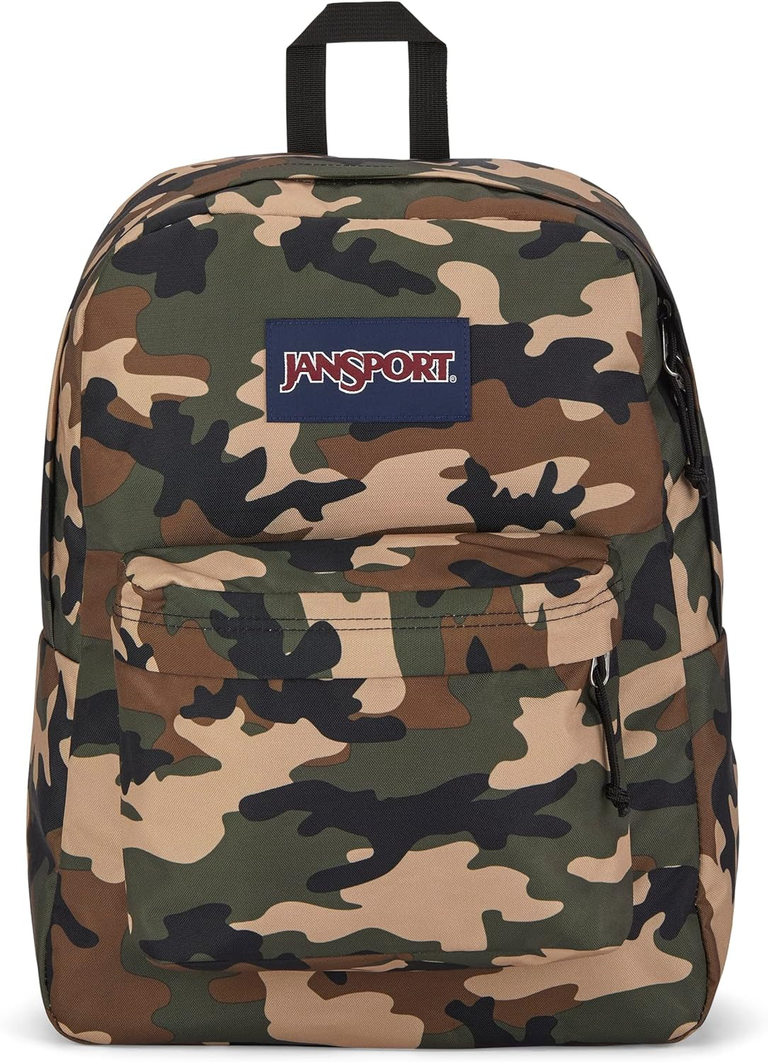 Superbreak One Backpacks - Durable, Lightweight Bookbag with 1 Main Compartment, Front Utility Pocket with Built-In Organizer - Premium Backpack, Black