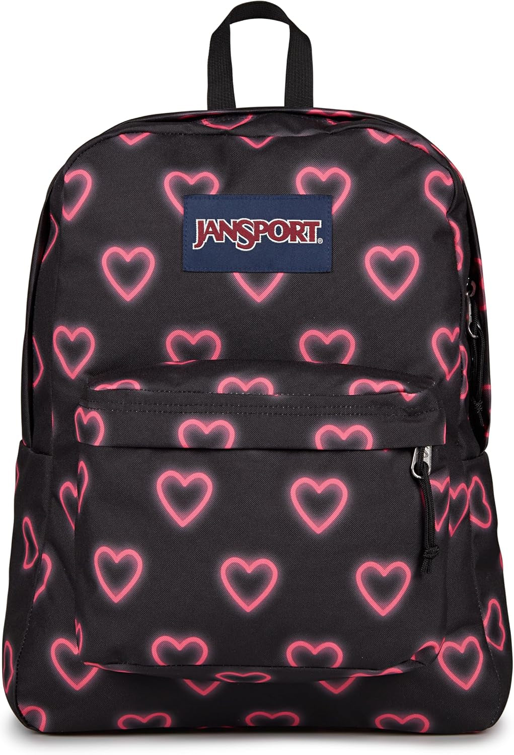 Superbreak One Backpacks - Durable, Lightweight Bookbag with 1 Main Compartment, Front Utility Pocket with Built-In Organizer - Premium Backpack, Black