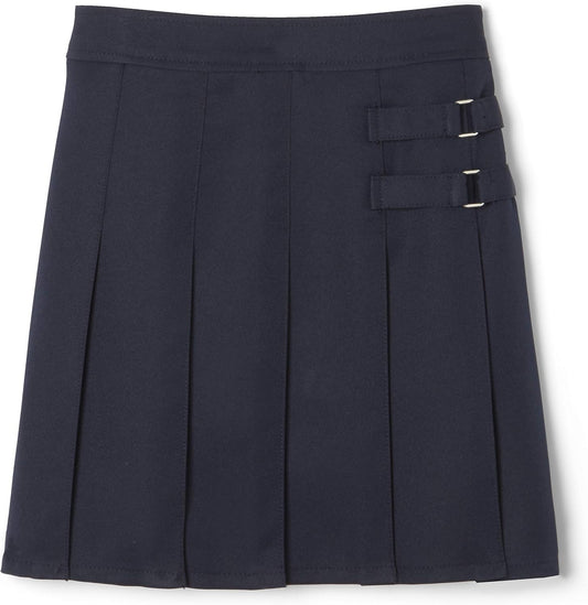 Girls' Adjustable Waist Pleated-Front Two-Tab Scooter