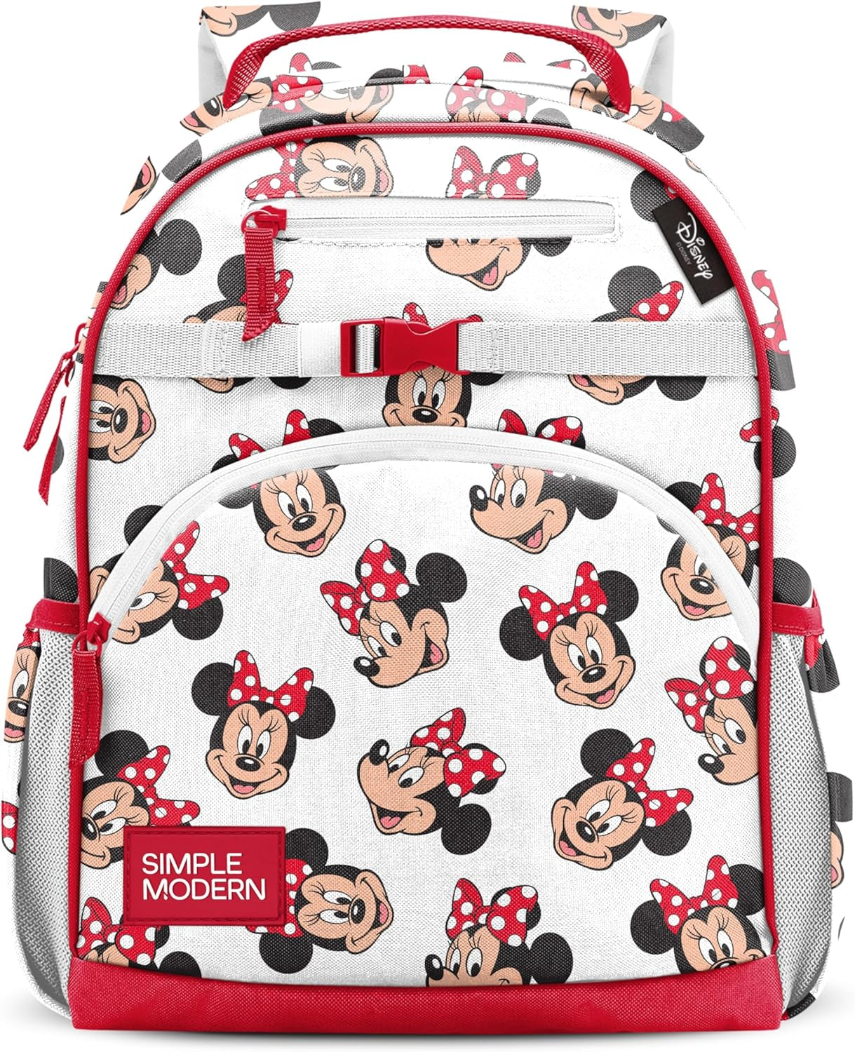 Medium Disney Toddler Backpack for School Girls and Boys | Kindergarten Elementary Kids Backpack | Fletcher Collection | Kids - 15" Tall | Princess Rainbows