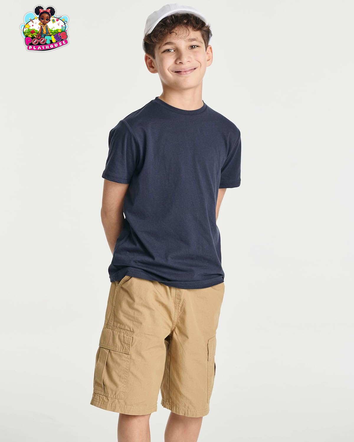 Boys 5-Pack Cotton Crew Neck T-Shirts