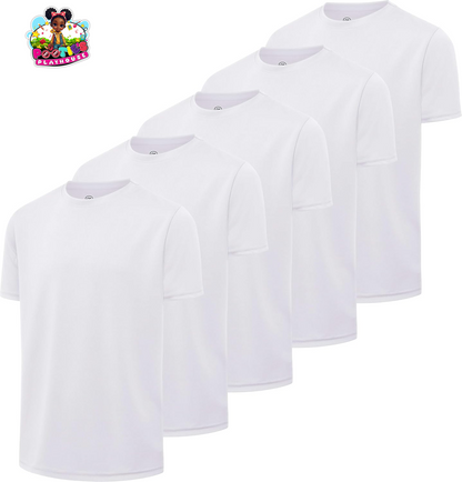 Boys 5-Pack Active Performance Tees
